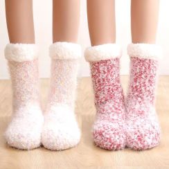 5 Pairs Winter Home Warm Thickened Fleece Socks