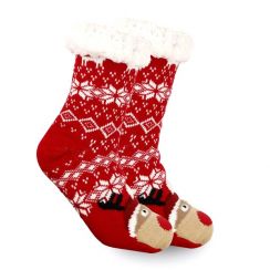 6 Pairs Christmas Fluffy Warm Soft Thick Wool Winter Socks