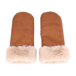 18 Pairs Womens Coldproof Suede Plush Gloves